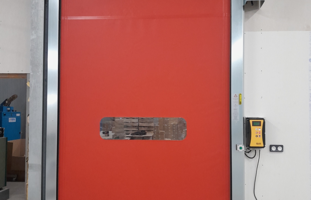 Porte industrielle souple ZipGo