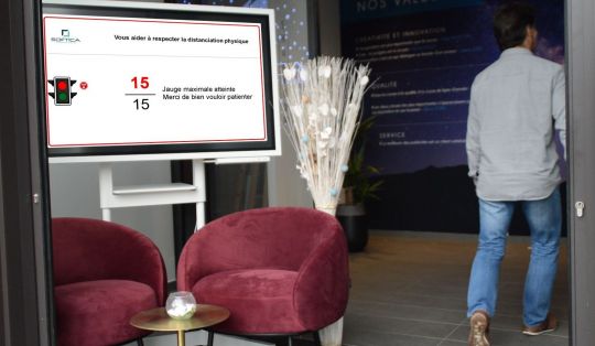 Solution de comptage et contrôle de l'affluence SOFTI'CONTROL 