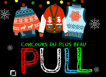 Résultats de l'Election du plus beau pull de Noël